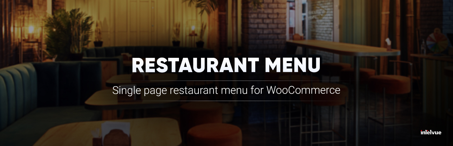 Single Page Restaurant Menu for WooCommerce