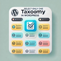 Single Taxonomy Selector logo