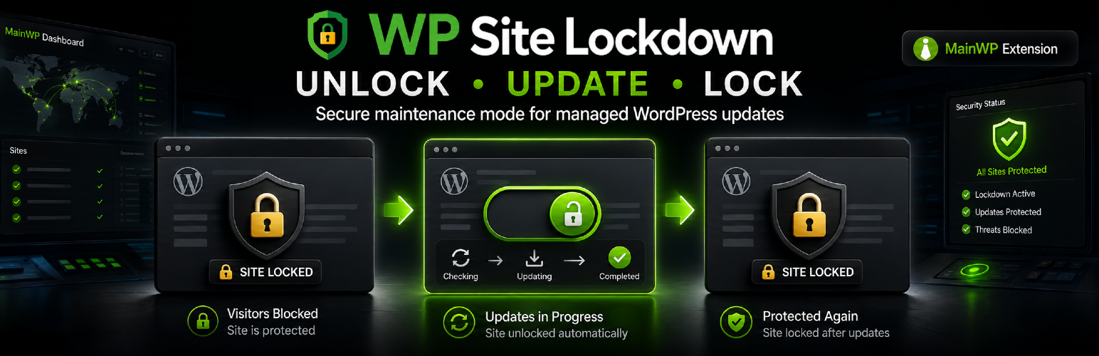 Site Lockdown Security for MainWP