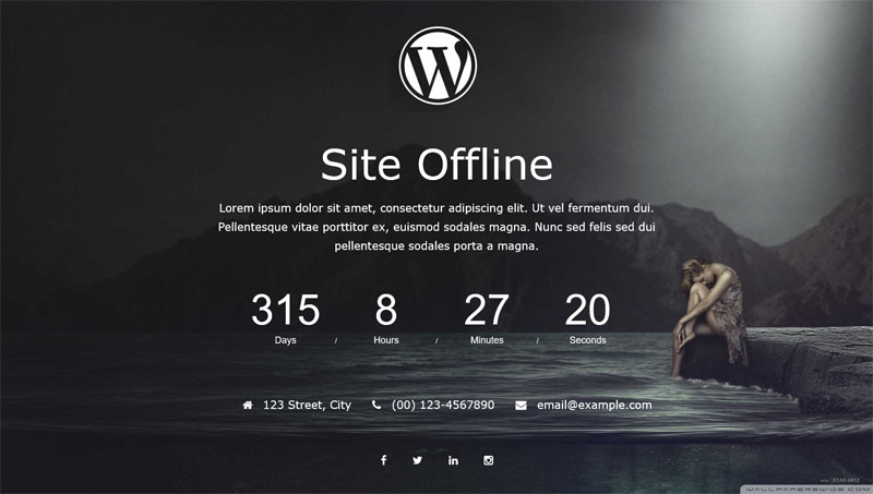 офлайн карта Site Offline Or Coming Soon Or Maintenance Mode | WordPress.org офлайн карта