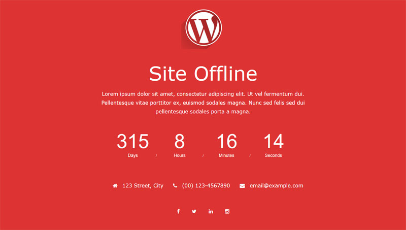 офлайн карта Site Offline Or Coming Soon Or Maintenance Mode | WordPress.org офлайн карта