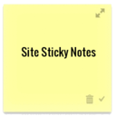 Site Sticky Notes Icon