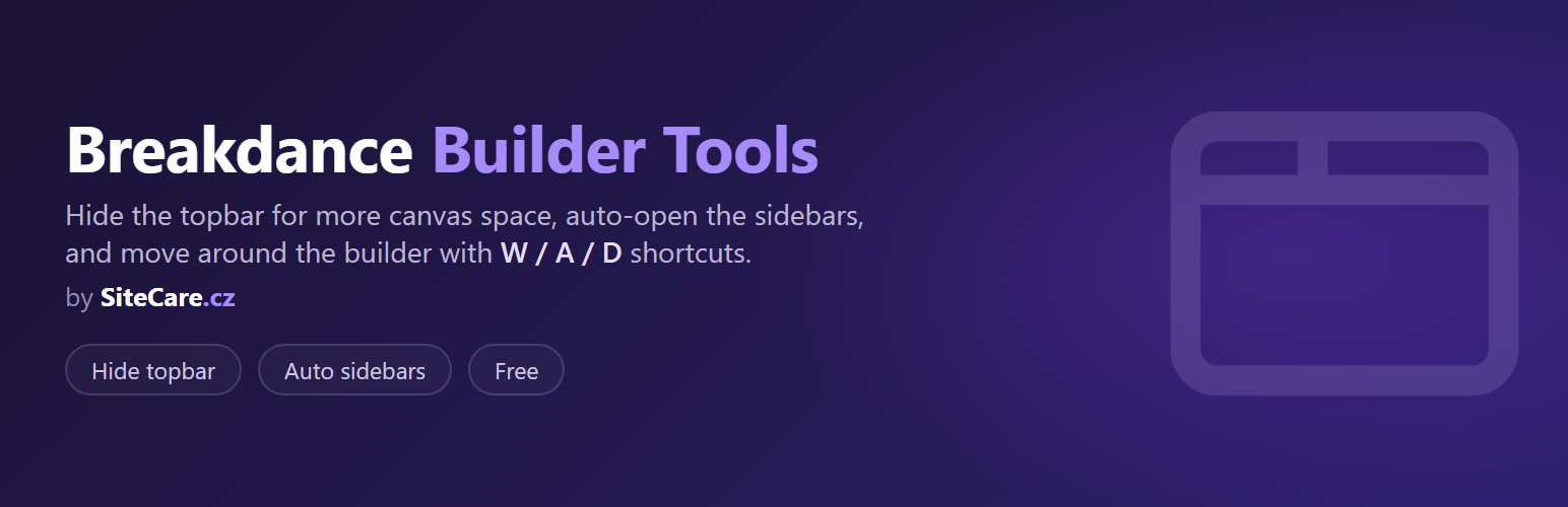 SiteCare – Builder Tools for Breakdance