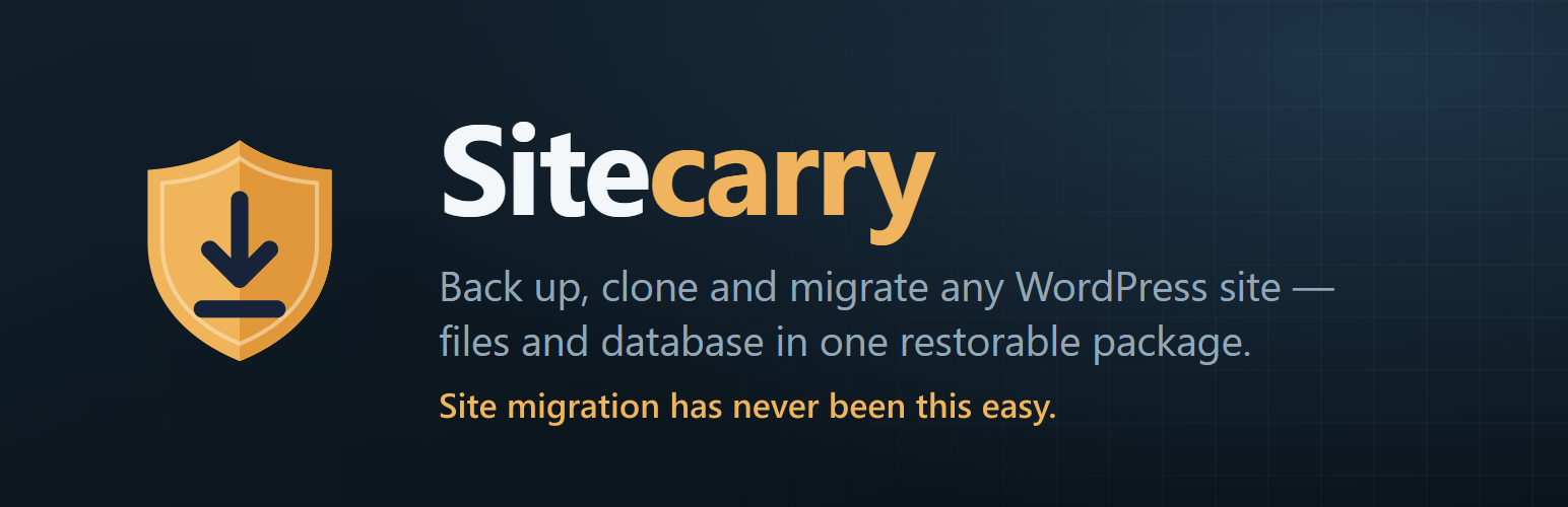 Sitecarry Backup &amp; Migration – Restore, Clone &amp; Cloud Backups