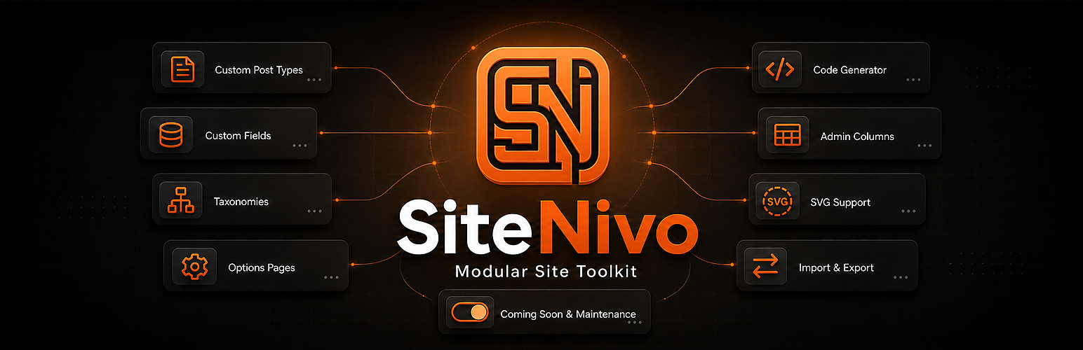 SiteNivo – Modular Site Toolkit