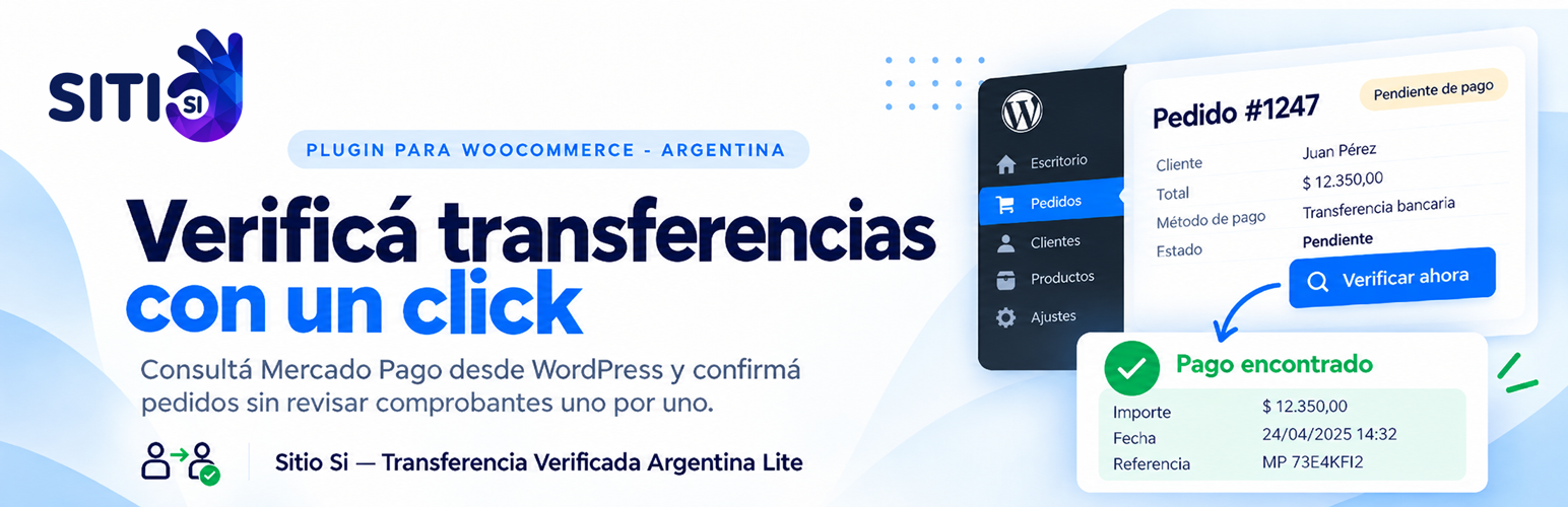 Sitio Si — Transferencia Verificada Argentina Lite