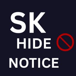 SK Notice Hider Icon