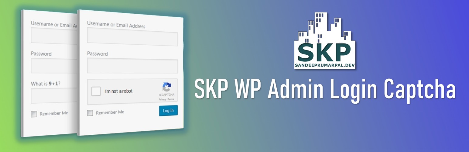 SKP WP Admin Login Captcha