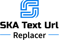 SKA Text URL Replacer Icon