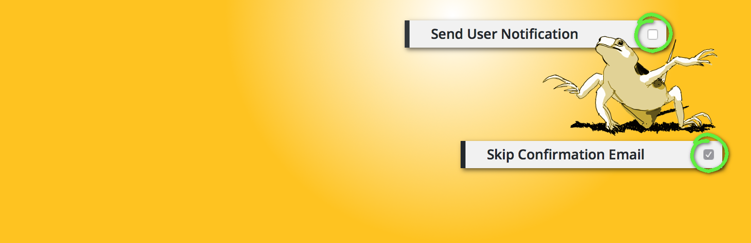 WordPress 外掛 Skip Confirmation On 的封面圖片。