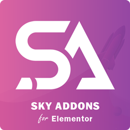 Sky Addons for Elementor (Free Templates Library, Live Copy, Animations, Post Grid, Post Carousel, Particles, Sliders, Chart, Blogs) Icon