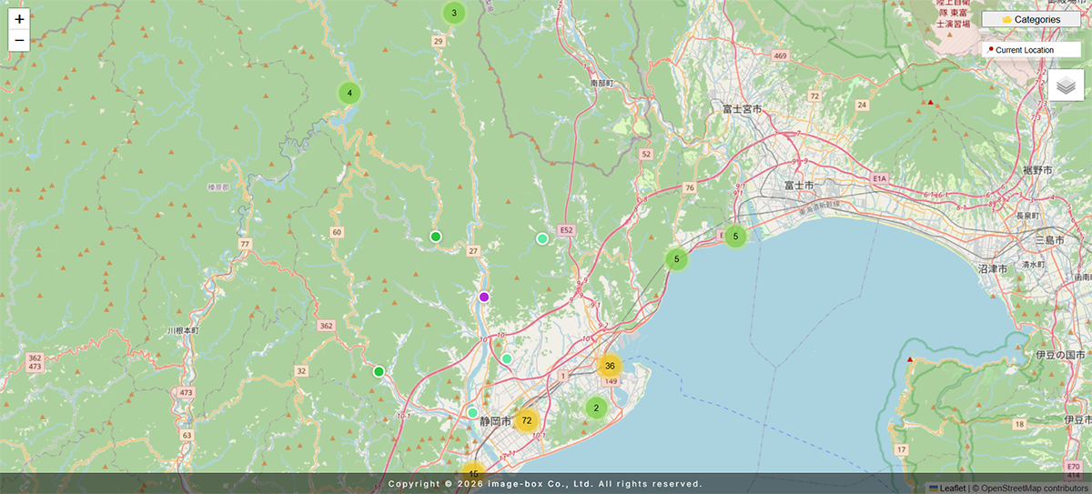 Marker clustering