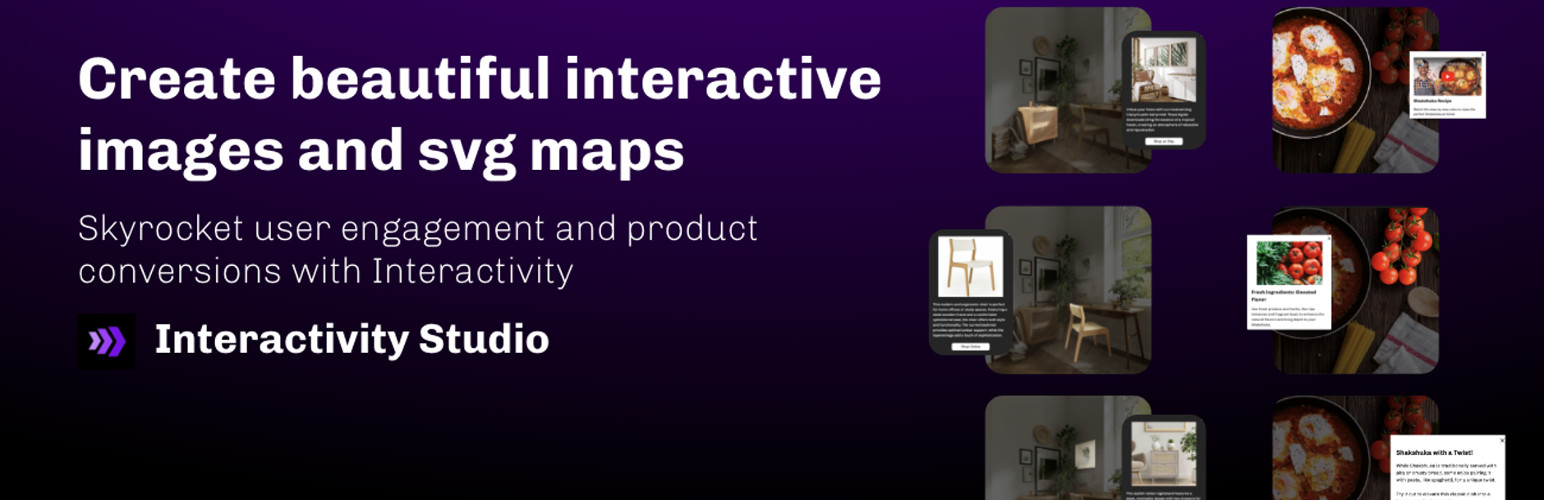WordPress 外掛 SlicPix Interactivity Studio 的封面圖片。