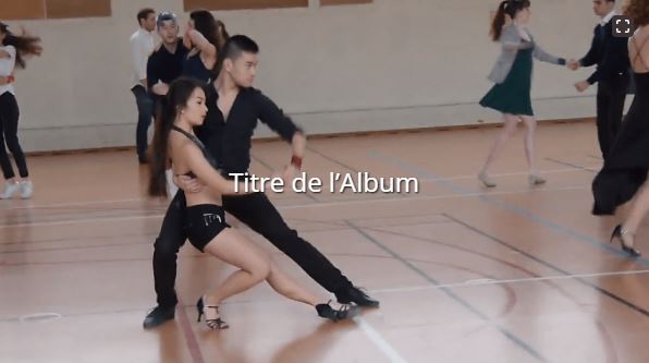 Exemple d’affichage du style Album