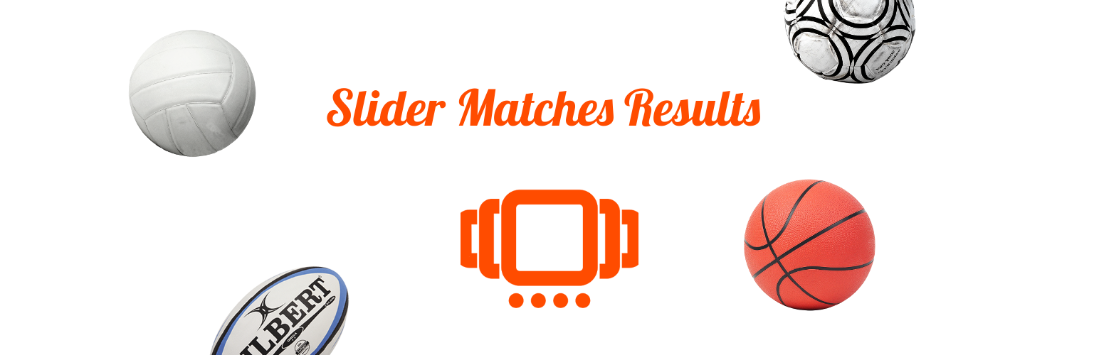Slider Matches Results