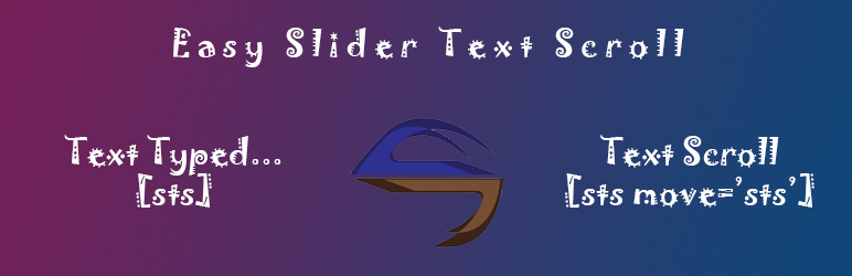 Slider Text Scroll