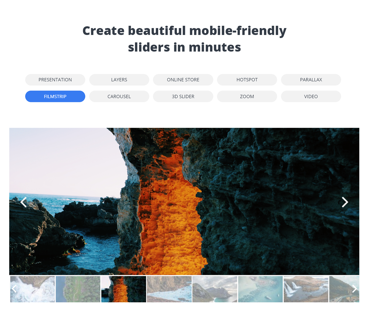 Slider by 10Web – Responsive Image Slider