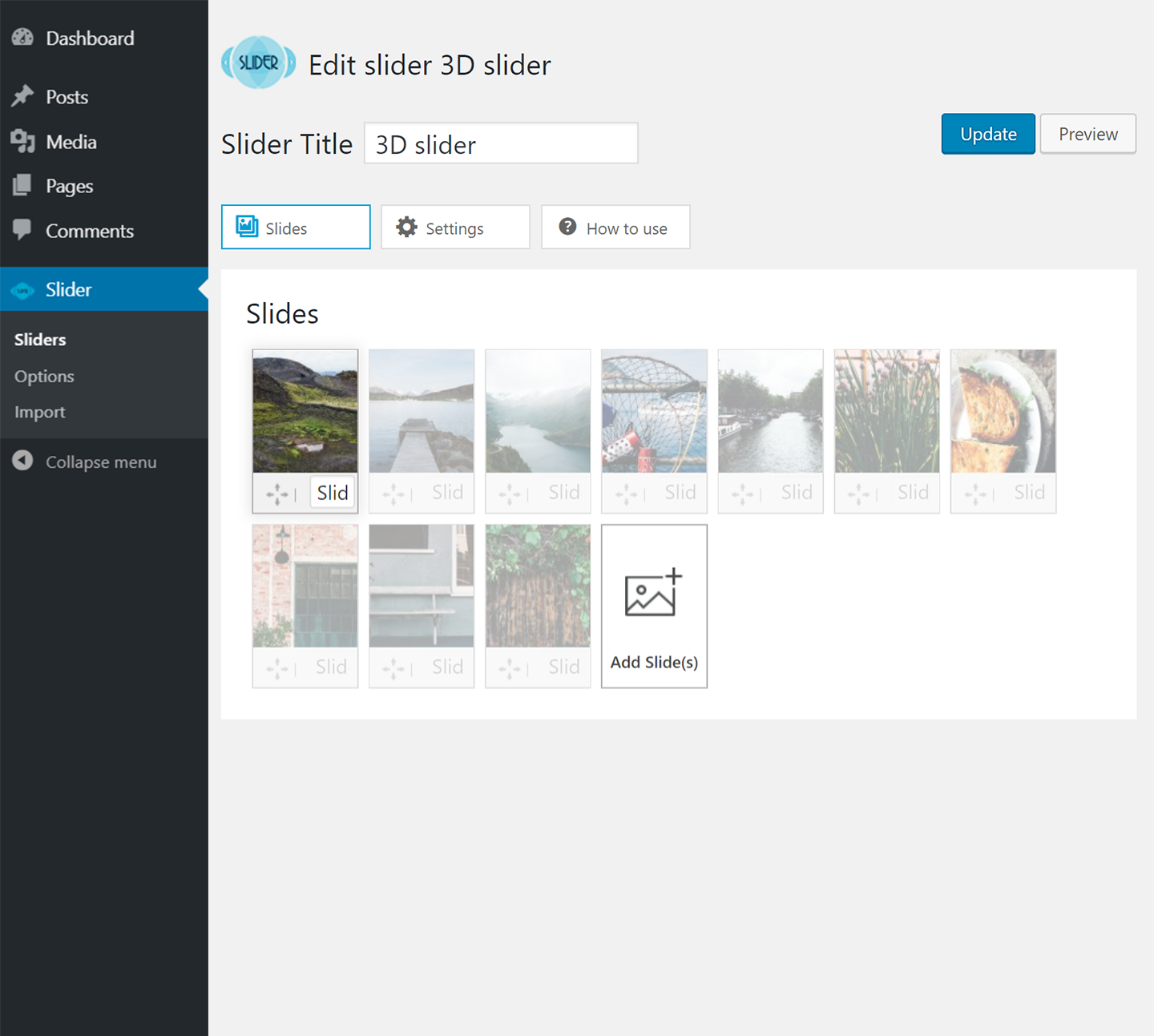 Slider by 10Web – Responsive Image Slider