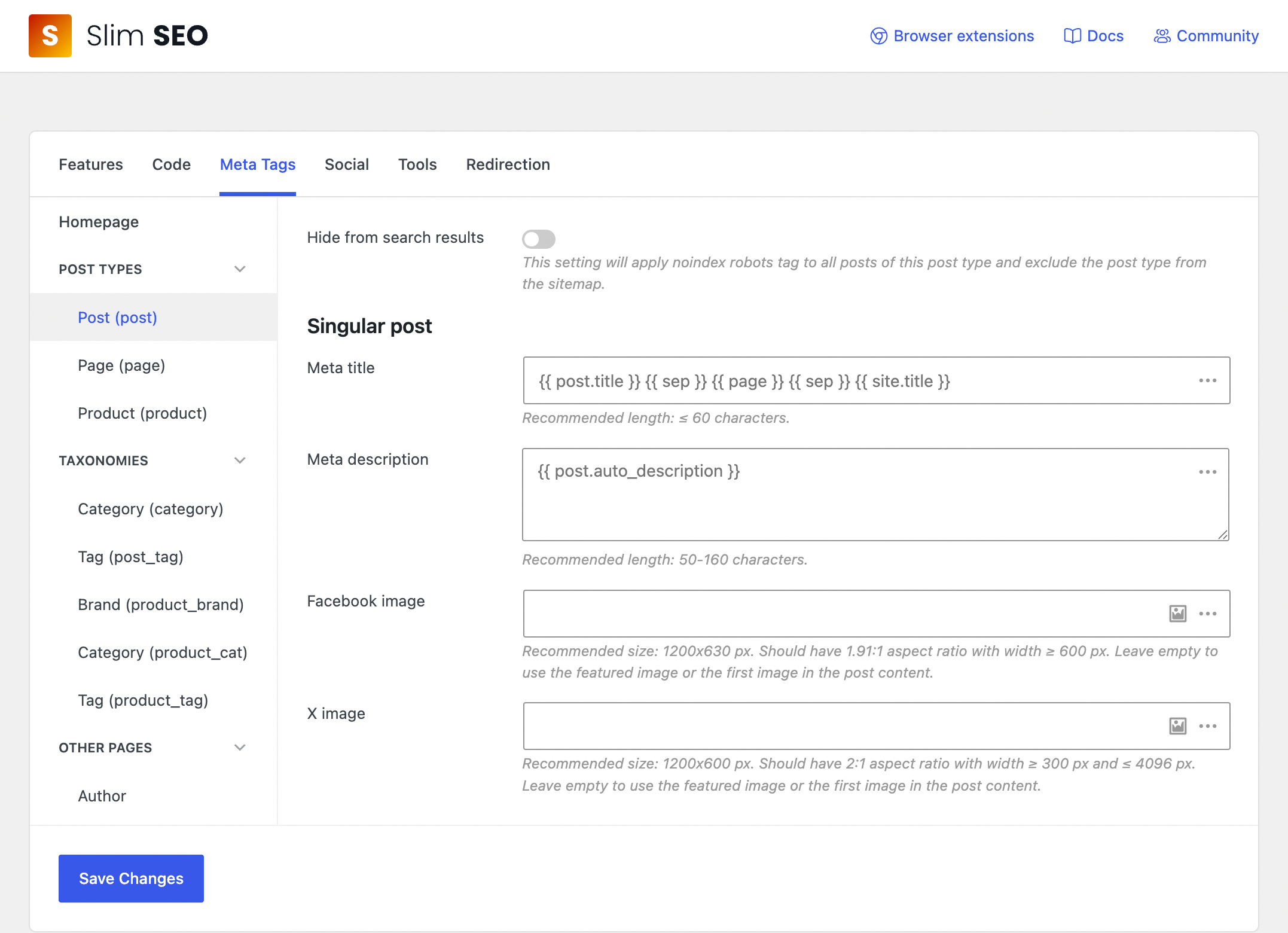 Slim SEO – AI SEO Plugin, Lightweight, Fast &amp; Automated screenshot 3