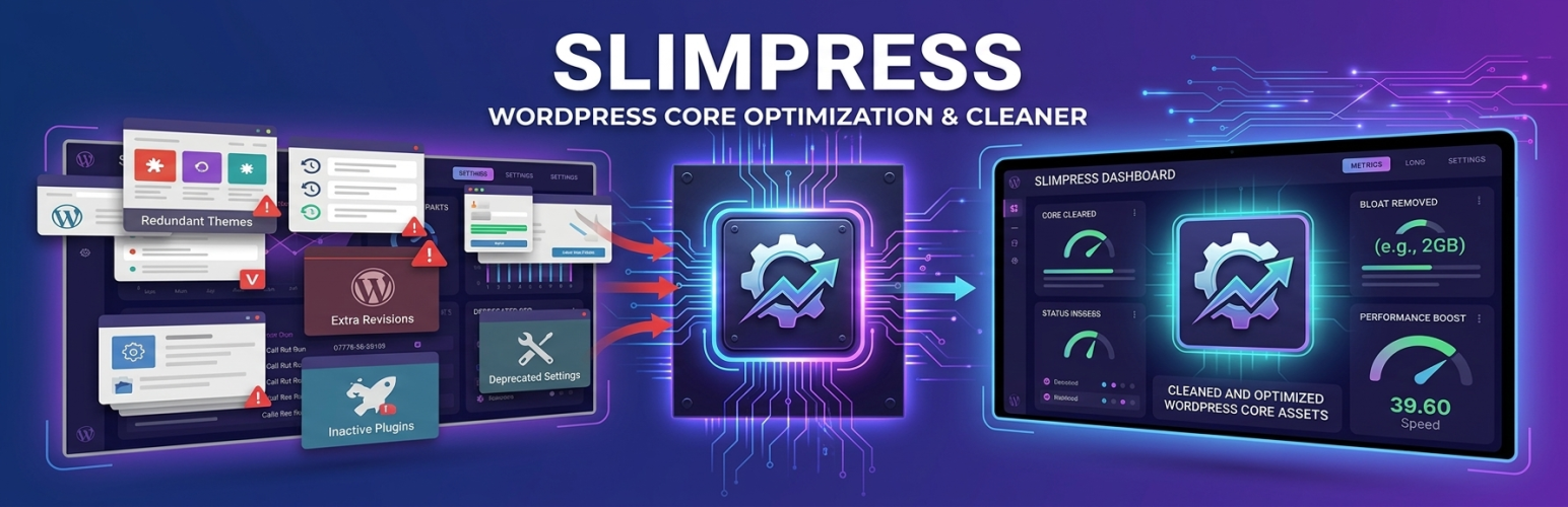 SlimPress – Disable Unused Features, Heartbeat &amp; XML-RPC