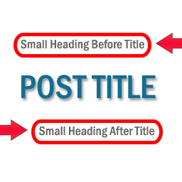 Small Heading For Post Title logo