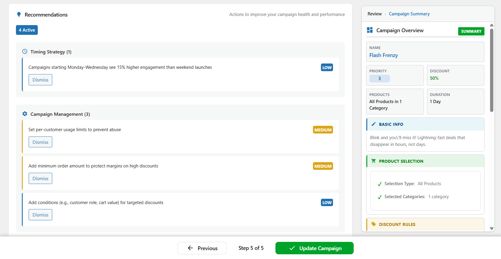 Smart Cycle Discounts – WooCommerce Discount Campaigns, Dynamic Pricing &amp; Scheduled Sales Screenshot 7