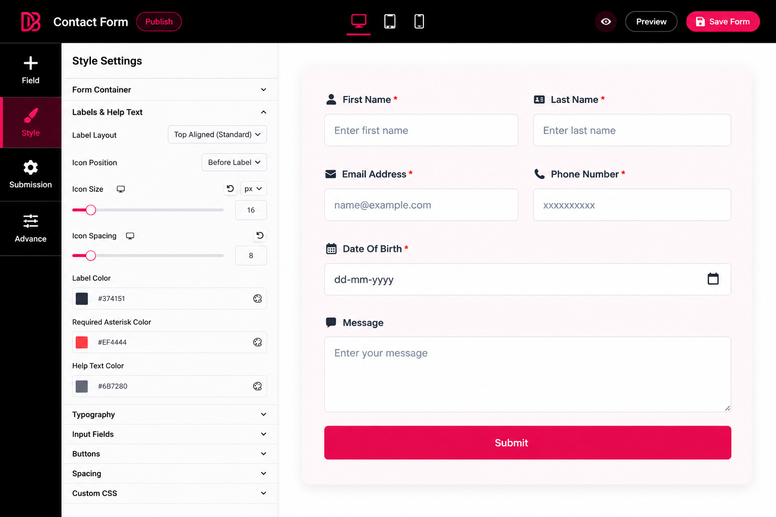 Smart Form Builder