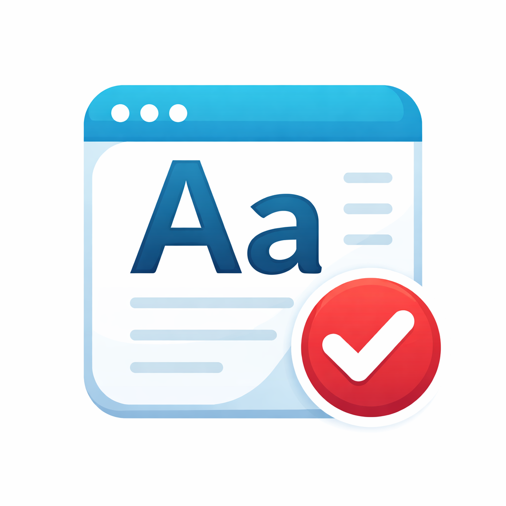 Smart Initial Caps Titles Icon