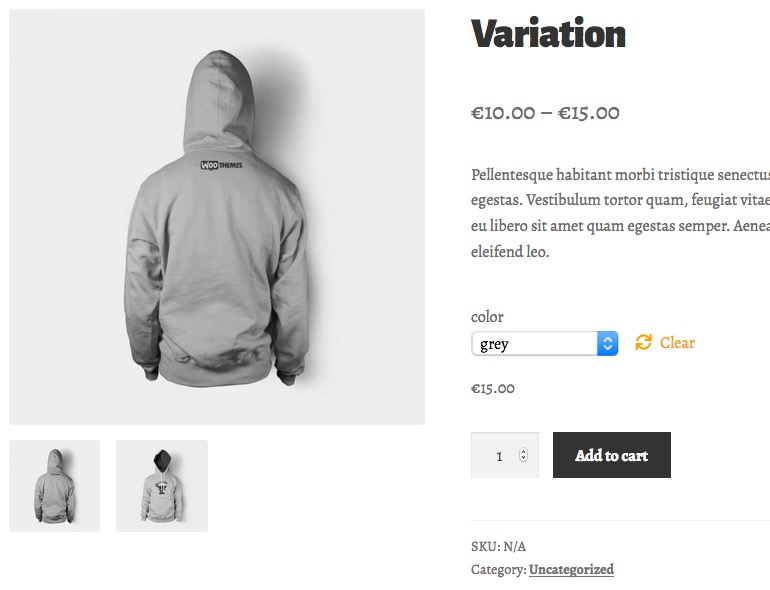 Smart Variations Images &amp; Swatches for WooCommerce