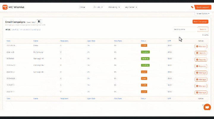 Send seasonal one-shot campaigns to users based on advanced conditions.