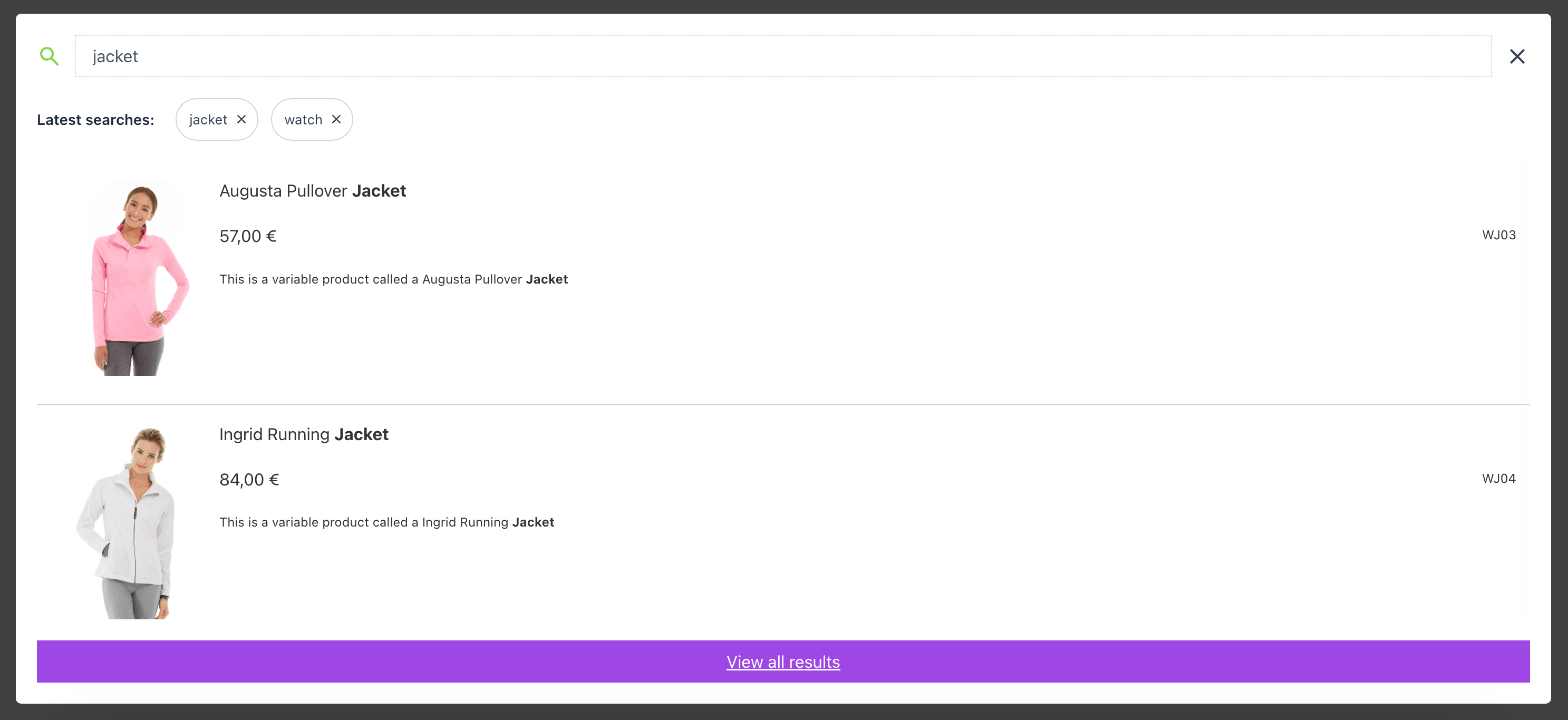Fullscreen Popup