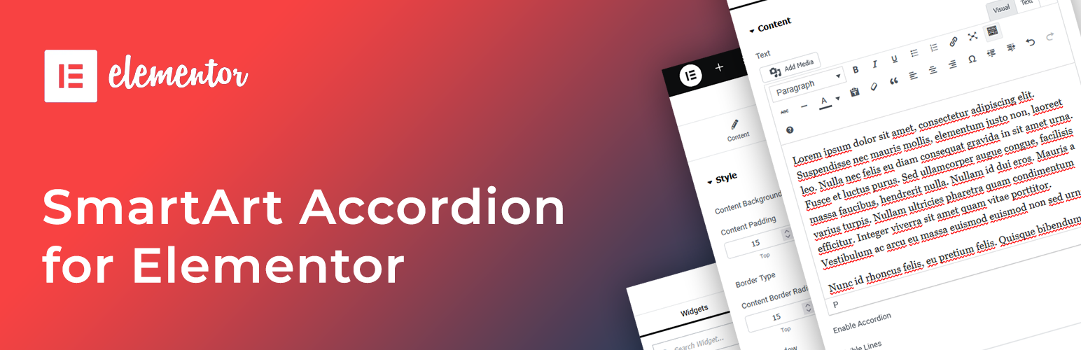 Smartart Accordion for Elementor