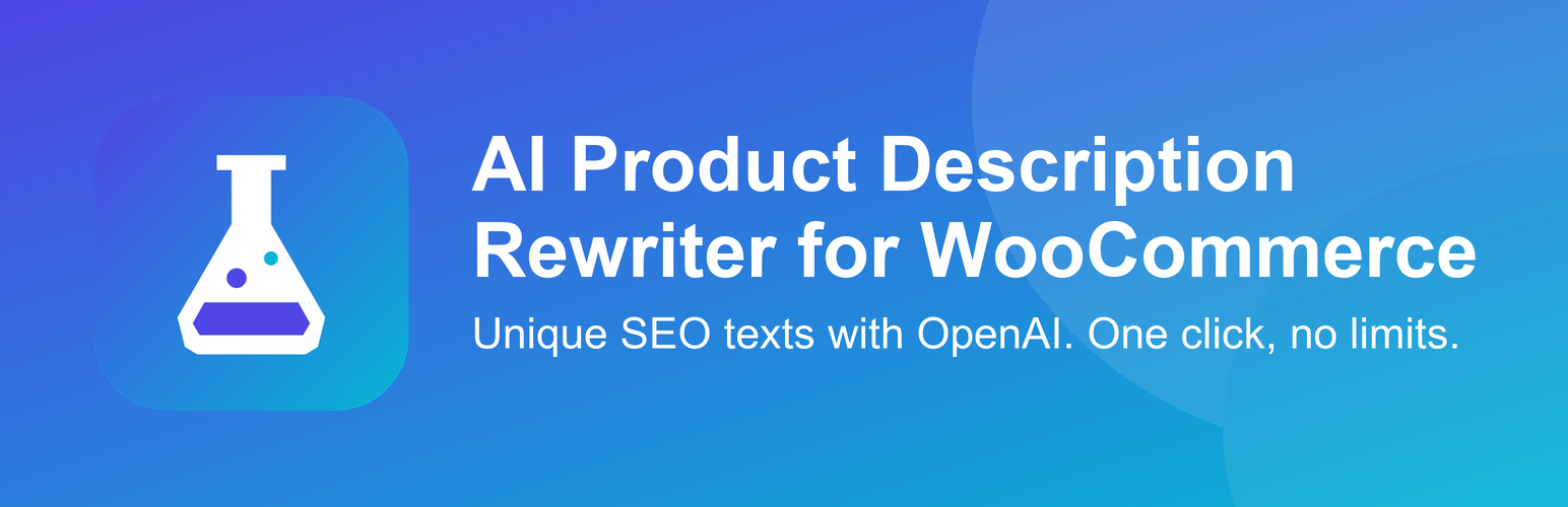WordPress 外掛 SmartStoreLabs AI Product Description Rewriter 的封面圖片