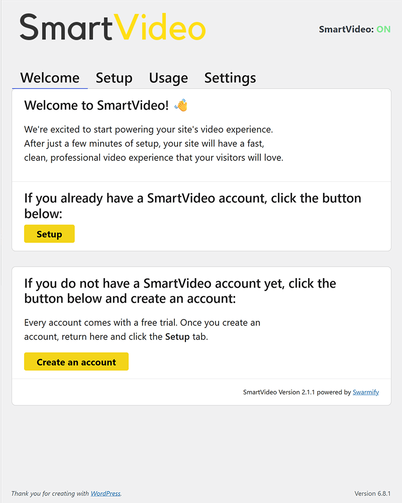 Welcome to SmartVideo!