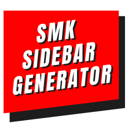 SMK Sidebar Generator