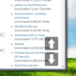 Smooth Page Scroll Up/Down Buttons logo