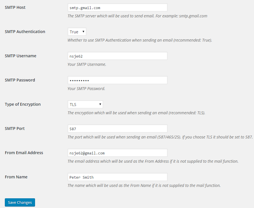 SMTP Mailer