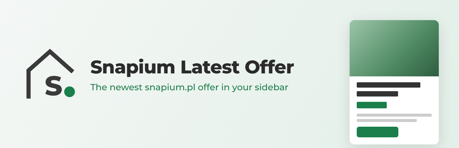 WordPress 外掛 Snapium Latest Offer 的封面圖片