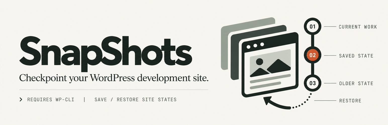 WordPress 外掛 SnapShots 的封面圖片