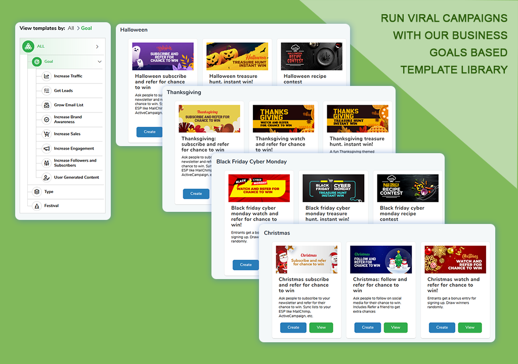 Social Boost: Giveaways, Instant win and Contests. Grow followers, shares, subscribers, traffic, referrals, sales and more