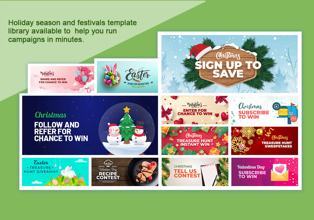 Social Boost: Giveaways, Instant win and Contests. Grow followers, shares, subscribers, traffic, referrals, sales and more