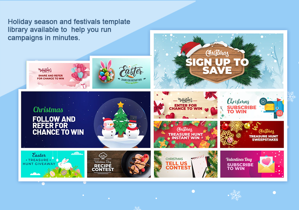 Social Boost: Giveaways, Instant win and Contests. Grow followers, shares, subscribers, traffic, referrals, sales and more