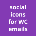 Logo Project Social Icons for WooCoomerce Emails