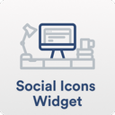 Social Icons Widget &amp; Block by WPZOOM Icon