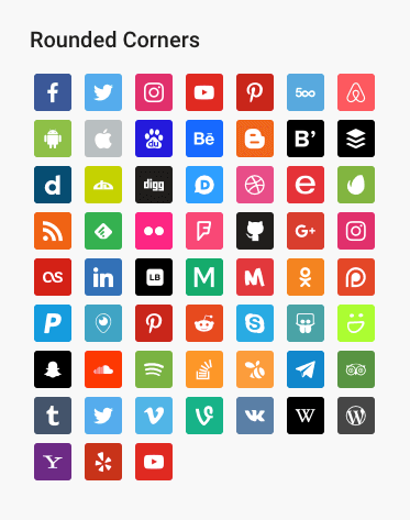 Rounded Corners Style