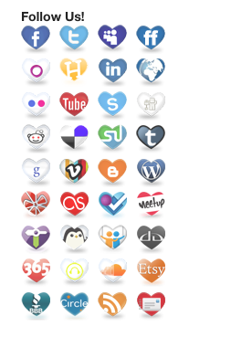 Heart icon pack