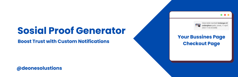 Social Proof Generator