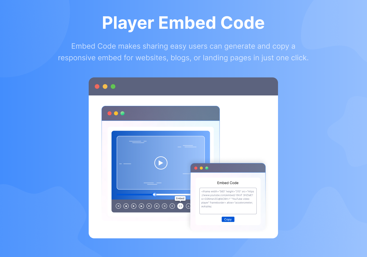 Player Embed Code