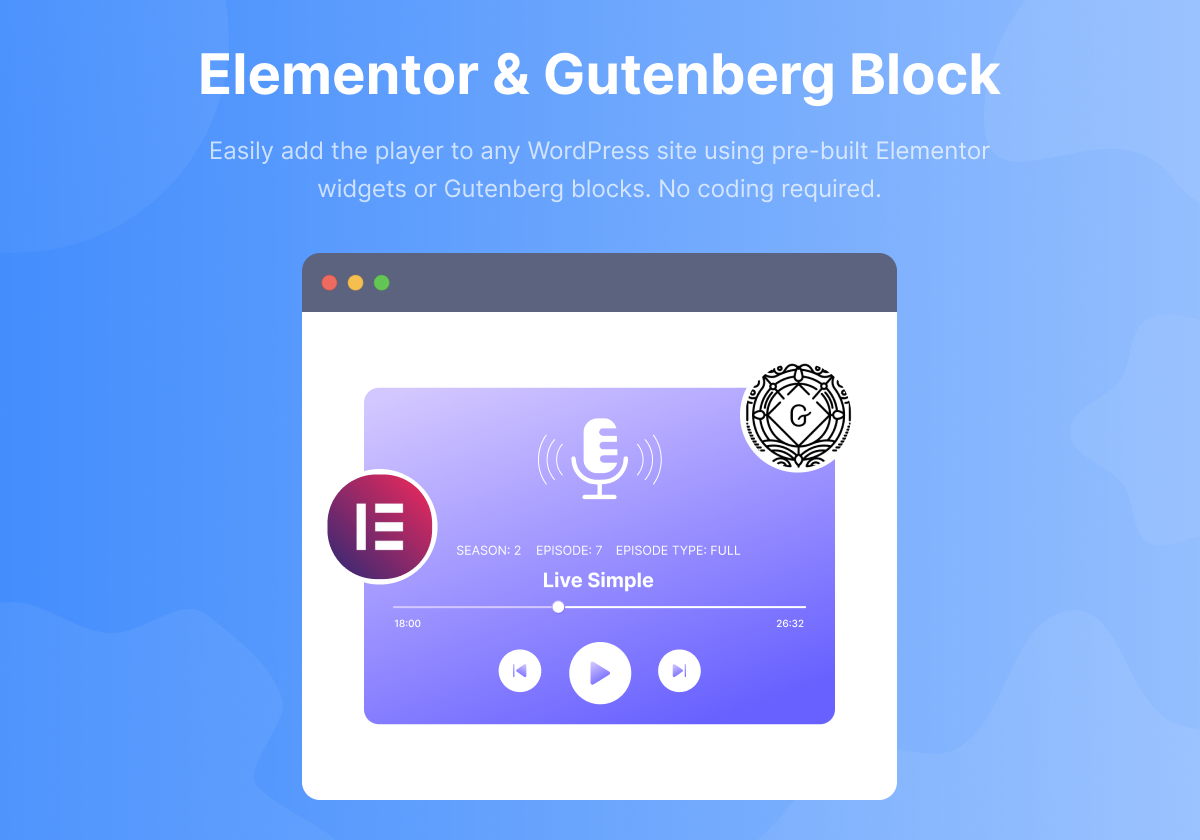 Elementor &amp; Gutenberg Block
