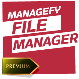 File Manager, Code Editor, and Backup by Managefy